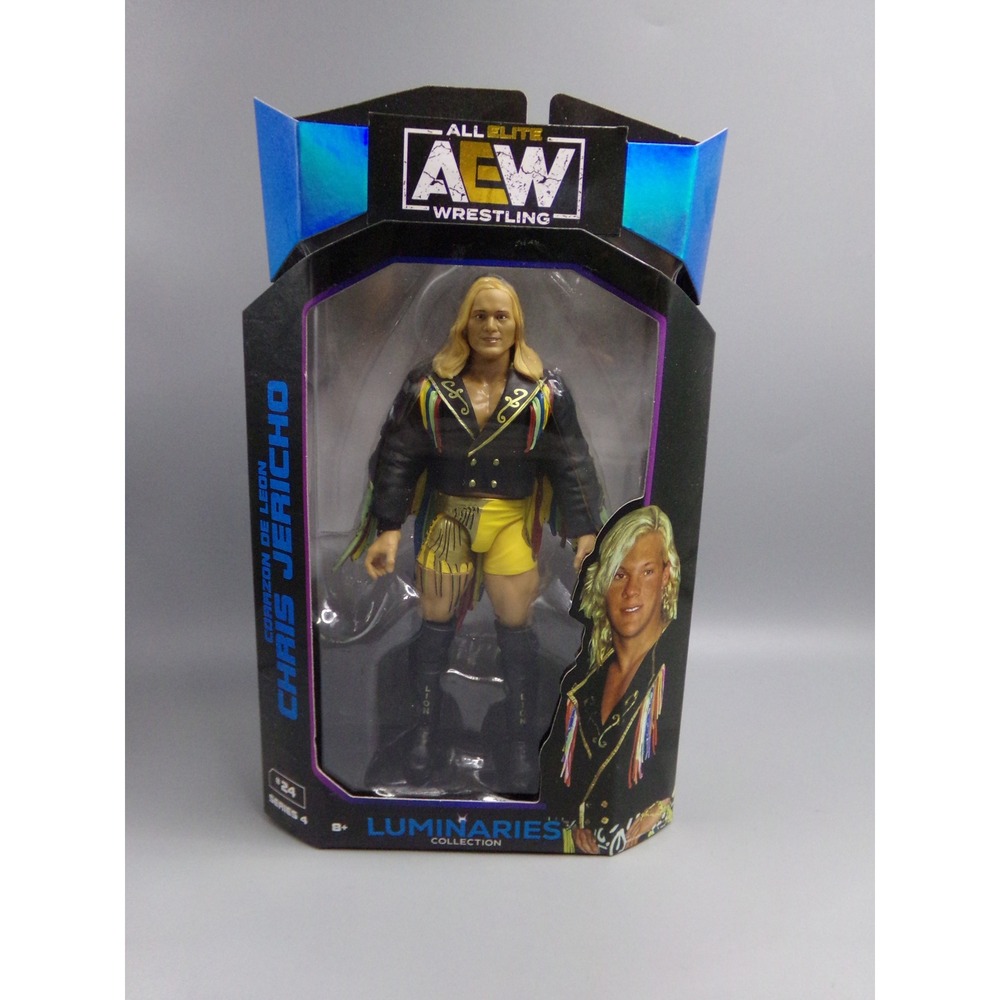 AEW Wrestling Chris Jericho Corazon De Leon Luminaries Collection Series‎ 4